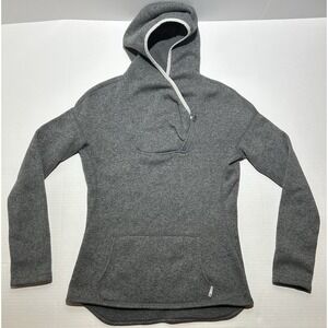 Stio Mountain Shadow Heather Sweetwater Fleece Hoodie Womens Size Medium Grey